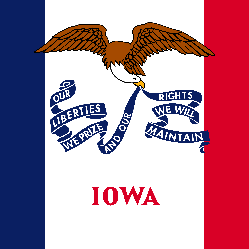 Iowa flag