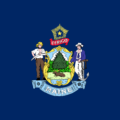 Maine flag