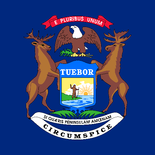 Michigan flag