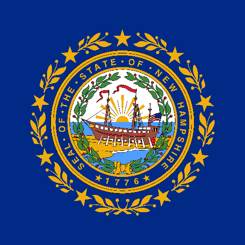 New Hampshire flag