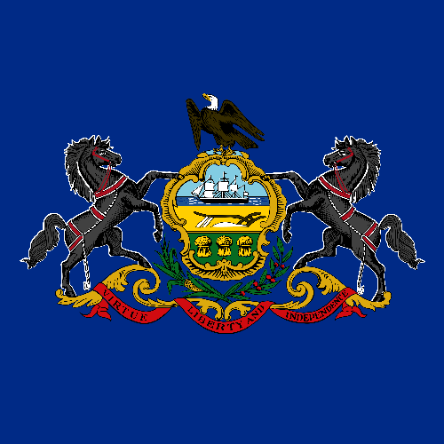 Pennsylvania flag